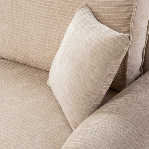 Narożnik z funkcją spania NABOO Tkanina Perla 10